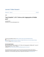 "Saint Galadriel?: J.R.R. Tolkien as the Hagiographer of Middle-earth"