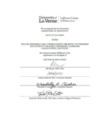 Trauma Informed Care: Understanding the Impact of Informed Educators in the Early Childhood Classroom; A Qualitative Case Study