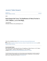 Sam's Song in the Tower: The Significance of 'Merry Finches' in J.R.R. Tolkien's _Lord of the Rings